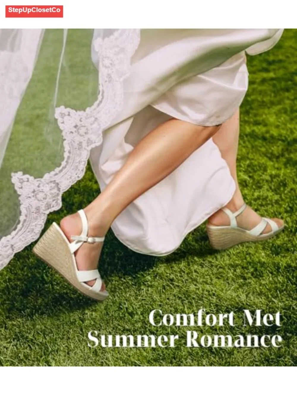 Women's Espadrille Wedge Sandals, Open Toe Ankle Strap PU Wedge Heels